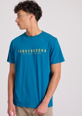 FUNKY BUDDHA - T-shirt με Funky Buddha τύπωμα - The essentials