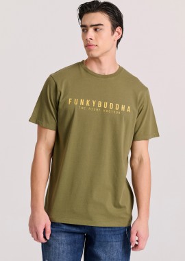 FUNKY BUDDHA - T-shirt με Funky Buddha τύπωμα - The essentials