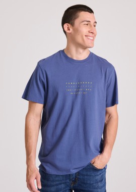 FUNKY BUDDHA - T-shirt με text artwork τύπωμα