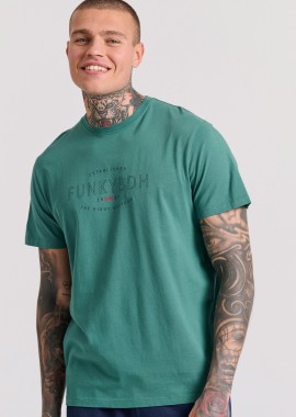 FUNKY BUDDHA - T-shirt με Funky Buddha τύπωμα