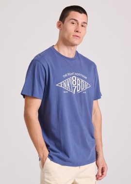 FUNKY BUDDHA - T-shirt με branded text artwork τύπωμα