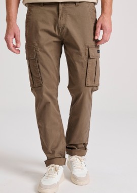 FUNKY BUDDHA - Ανδρικό comfort cargo παντελόνι - The essentials