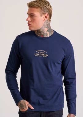 FUNKY BUDDHA - T-shirt με Funky Buddha τύπωμα στο στήθος