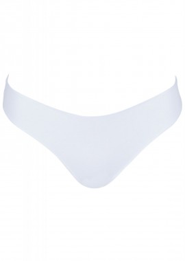 gsecret - Γυναικείο slip μονόχρωμο all cotton ιδανικό να μην διαγράφει. ΛΕΥΚΟ