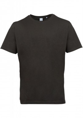 gsecret - Αντρικό tshirt λαιμόκοψη κοντό μανίκι. Oversize γραμμή. Basic Collection ΧΑΚΙ