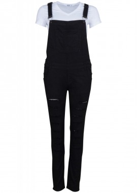gsecret - Γυναικεία σαλοπέτα ελαστική γραμμή Skinny. Basic Collection. ΜΑΥΡΟ