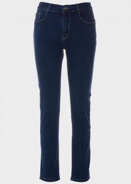 gsecret - Γυναικείο jean straight γραμμή.Plus Size Collection JEAN