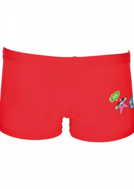 ARENA - ARENA WATER TRIBE BOYS` MINI SHORT ΚΟΚΚΙΝΟ