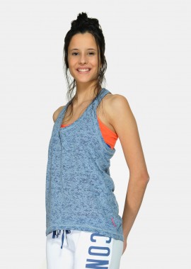 BODY TALK - EVERYWEARW TANK TOP ΜΠΛΕ