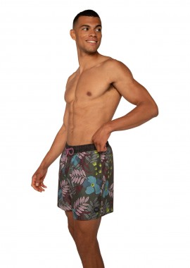 PROTEST - PROTEST PATTERSON SWIM SHORTS ΓΚΡΙ