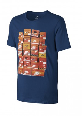 NIKE - NIKE SPORTSWEAR TEE VINTAGE SHOEBOX ΜΠΛΕ