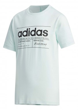 ADIDAS SPORT INSPIRED - BOYS` BRILLIANT BASIC TEE ΠΡΑΣΙΝΟ