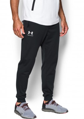 UNDER ARMOUR - UA SPORTSTYLE TRICOT JOGGERS ΜΑΥΡΟ