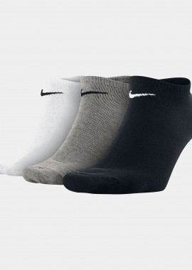 NIKE - NIKE UNISEX CUSHIONED NO-SHOW 3PAIR-VALUE SHOCKS ΠΟΛΥΧΡΩΜΟ