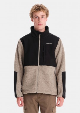 EMERSON - EMERSON MEN'S 2-LAYER SHERPA BONDED JACKET ΜΠΕΖ