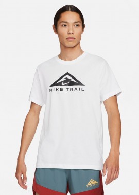 NIKE - NIKE DRI-FIT TRAIL RUNNING T-SHIRT ΑΣΠΡΟ