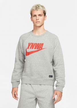 NIKE - LIVERPOOL FC CREW SWEATSHIRT ΓΚΡΙ