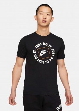 NIKE - NIKE SPORTSWEAR JUST DO IT T-SHIRT ΜΑΥΡΟ