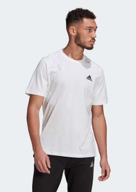 ADIDAS PERFORMANCE - ESSENTIALS EMBROIDERED SMALL LOGO T-SHIRT ΑΣΠΡΟ