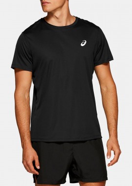 ASICS - ASICS CORE RUNNING T-SHIRT ΜΑΥΡΟ