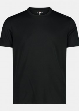 CMP - CMP MAN SINGLE COLOUR OUTDOOR T-SHIRT ΜΑΥΡΟ