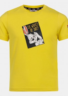FILA - KIDS WB LOONEY TUNES LAWALDE T-SHIRT ΚΙΤΡΙΝΟ