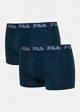 FILA - FILA BOXER ELASTICO 2PACK ΜΠΛΕ