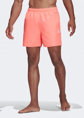 ADIDAS PERFORMANCE - SOLID SWIM SHORTS ΡΟΖ
