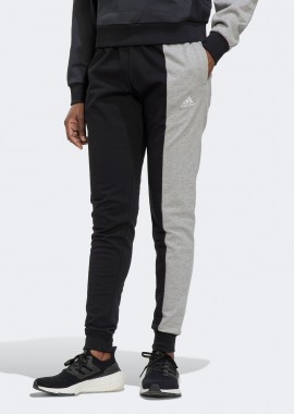 ADIDAS PERFORMANCE - ADIDAS W ESSENTIALS COLORBLOCK PANTS ΜΑΥΡΟ