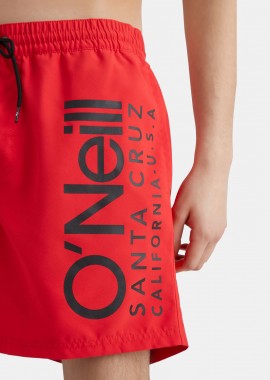 O'NEILL - O'NEILL ORIGINAL CALI SWIM SHORTS ΚΟΚΚΙΝΟ