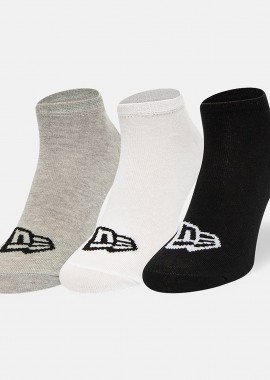 NEW ERA - NEW ERA FLAG 3 PACK SNEAKER SOCKS ΠΟΛΥΧΡΩΜΟ