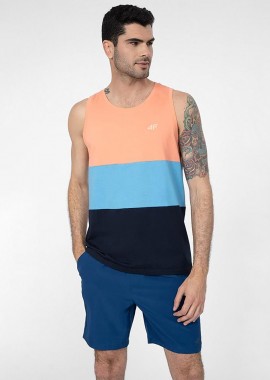 4F - 4F MEN'S REGULAR PLAIN TANK TOP ΠΟΛΥΧΡΩΜΟ