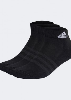ADIDAS PERFORMANCE - ADIDAS CUSHIONED SPORTSWEAR ANKLE SOCKS ΜΑΥΡΟ