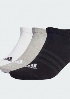 ADIDAS PERFORMANCE - ADIDAS THIN AND LIGHT SPORTSWEAR LOW-CUT SOCKS 3 PAIRS ΠΟΛΥΧΡΩΜΟ