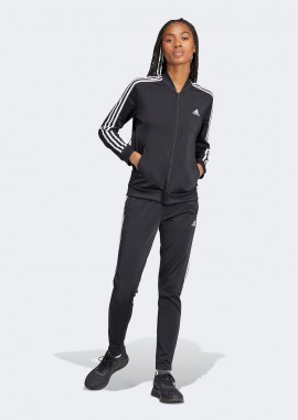 ADIDAS PERFORMANCE - ADIDAS ESSENTIALS 3-STRIPES TRACK SUIT ΜΑΥΡΟ
