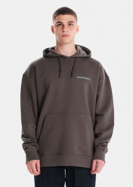 EMERSON - EMERSON MEN'S OVERSIZED PULLOVER HOODIE ΧΑΚΙ