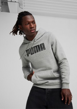 PUMA - PUMA MASS MERCHANTS STYLE HOODIE ΓΚΡΙ