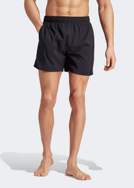 ADIDAS PERFORMANCE - ADIDAS SOLID CLX SHORT-LENGTH SWIM SHORTS ΜΑΥΡΟ