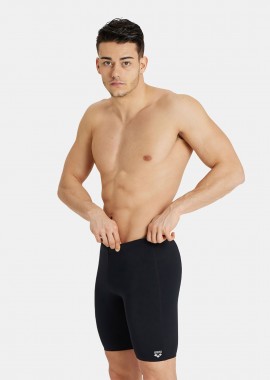 ARENA - ARENA TEAM SWIM JAMMER SOLID MEN’S TRAINING SWIMSUIT ΜΑΥΡΟ