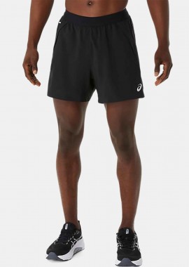 ASICS - ASICS ROAD 5IN RUNNING SHORTS ΜΑΥΡΟ