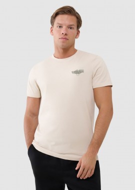 4F - 4F MEN'S REGULAR T-SHIRT WITH PRINT ΜΠΕΖ