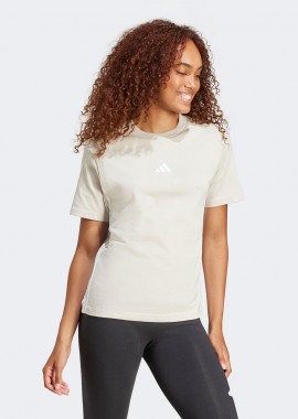 ADIDAS PERFORMANCE - ADIDAS ESSENTIALS 3-STRIPES COTTON T-SHIRT ΜΠΕΖ