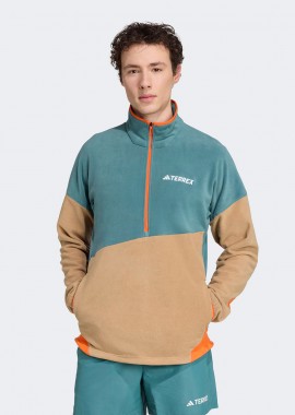 ADIDAS PERFORMANCE - ADIDAS TERREX MULTI CLIMAWARM FLEECE ANORAK ΠΟΛΥΧΡΩΜΟ