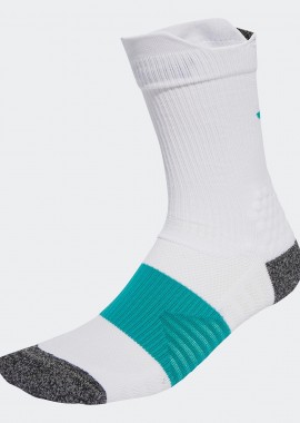 ADIDAS PERFORMANCE - ADIDAS RUNxBOOST RUNNING SOCKS 1 PAIR ΑΣΠΡΟ