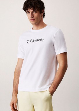 CALVIN KLEIN PERFORMANCE - CALVIN KLEIN GRAPHIC LOGO T-SHIRT ΑΣΠΡΟ