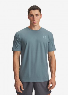 UNDER ARMOUR - UNDER ARMOUR SPORTSTYLE LEFT CHEST T-SHIRT ΜΠΛΕ