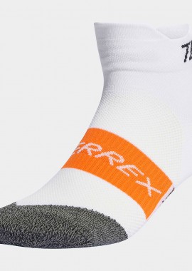 ADIDAS PERFORMANCE - ADIDAS TERREX HEAT.DRY TRAIL RUNNING SPEED ANKLE SOCKS ΑΣΠΡΟ