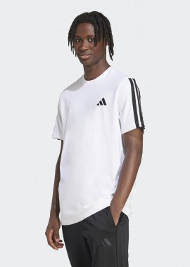 ADIDAS PERFORMANCE - ADIDAS 3-STRIPES T-SHIRT ΑΣΠΡΟ