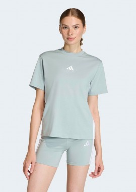 ADIDAS PERFORMANCE - ADIDAS ESSENTIALS 3-STRIPES T-SHIRT ΠΡΑΣΙΝΟ