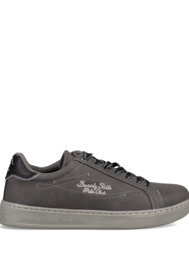 BEVERLY HILLS POLO CLUB - Γκρι ανδρικό sneaker
